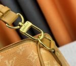 Louis Vuitton Monogram Heritage Canvas Keepall Bandouliere 50 In Yellow - Image 8