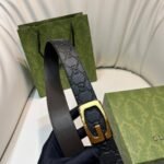 Square G reversible leather belt - Image 8