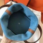 Blue jean 1:1 replica Hermes bicolor Picotin Lock 18cm handbag - Image 3