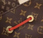 Louis Vuitton Monogram Canvas NeoNoe MM Bag In Coquelicot - Image 9