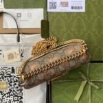 Padlock small berry shoulder bag - Image 2