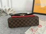 Louis Vuitton Damier Ebene Canvas Vavin PM Bag In Bordeaux Red - Image 4