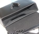 Louis Vuitton Epi Leather Twist MM Canvas Trompe loeil Braid Bag In All Black - Image 8