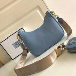 Prada Re-Edition Shoulder Bag Fake in Blue - Image 9