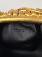 Knockoff Bottega Veneta Mini Pouch with Strap Gold - Image 6