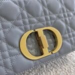 Dior Caro Small Bag Fake in Cloud Blue - Image 9
