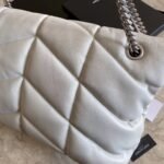 PUFFER SMALL BAG IN QUILTED SUEDE - Image 5