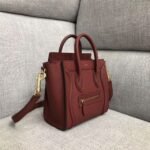 Celine Nano Luggage Tote Bag Fake in Ruby - Image 6