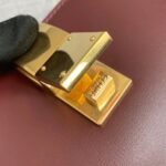Top Quality Knockoff Celine Classic Box Small Bag In Bordeaux - Image 8
