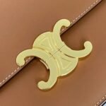 Top Quality Faux Celine Triomphe Medium Bag In Brown - Image 2