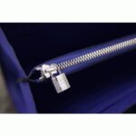 Electric blue 1:1 replica Hermes Kelly Longue wallet - Image 2