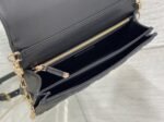 Dior Miss Dior Top Handle Bag Fake in Black Cannage Lambskin - Image 3