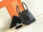 Prada Supernova Small Top Handle Bag Fake in Black - Image 10