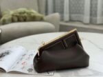 Top Quality Knockoff Fendi First Small Bag In Dark Brown - Image 6