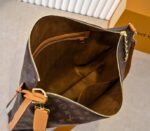 LV Monogram Canvas Vagabond Hobo - Image 5