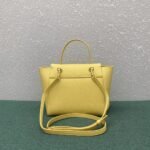 Celine Belt Nano Bag Fake in Yellow - Image 4