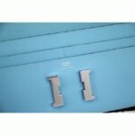 Light blue fake Hermes Constance wallet - Image 5