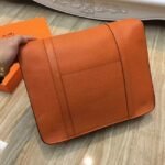 Orange Knockoff Hermes Steve Messenger Bag - Image 8