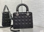 Dior Lady Dior Medium Bag Knockoff in Black - Image 10