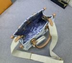 Louis Vuitton LV By The Pool Monogram Tiles Canvas Onthego PM Tote In Lagoon Blue - Image 8