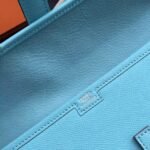 Celeste Epsom Fake Hermes Jige Elan 29 Sleek Clutch Bag - Image 3