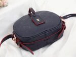 Louis Vuitton Monogram Empreinte Boite Chapeau Souple MM Bag In Navy Blue - Image 4