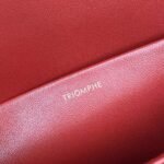 Top Quality Fake Celine Triomphe Medium Bag In Red - Image 2