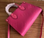 Louis Vuitton Monogram Empreinte Leather Onthego PM Bag In Freesia Pink - Image 4