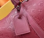 Louis Vuitton Taurillon Leather Keepall Bandouliere 50 In Sari Red - Image 9