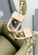 Dior Lady D-Joy Medium Bag Knockoff in Ethereal Green Cannage Lambskin - Image 7