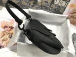 Dior Saddle Bag Faux in Black Ultramatte Calfskin - Image 7