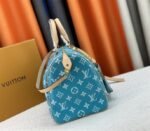 Louis Vuitton Speedy P9 Bandouliere 40 Bag In Turquoise - Image 3