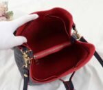 Louis Vuitton Monogram Empreinte NeoNoe MM Bag In Marine Rouge - Image 5