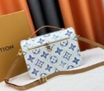 Louis Vuitton LV By The Pool Monogram Tiles Canvas Metis Handbag In Lagoon Blue - Image 3