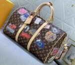 Louis Vuitton Flight Mode Monogram Canvas Keepall Bandouliere 45 Travel Bag - Image 2