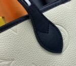Louis Vuitton Monogram Empreinte Wild At Heart Neverfull MM Tote In Cream - Image 8