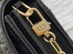 Dior Miss Dior Top Handle Bag Fake in Black Cannage Lambskin - Image 2