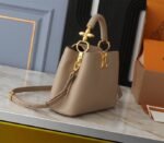 Louis Vuitton Capucines BB Handbag In Galet Gray - Image 3