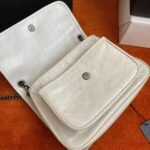 Replica Saint Laurent Niki Medium Chain Bag White - Image 5
