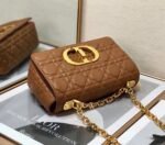Dior Caro Small Bag Knockoff in Brown - Image 5