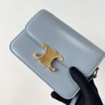 Top Quality Replica Celine Triomphe Teen Bag In Pale Blue - Image 2