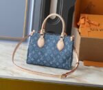 Monogram Denim OnTheGo PM In Blue - Image 5