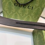 Square G reversible leather belt - Image 4