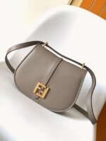 Top Quality Fake Fendi C’mon Medium Bag in Grey - Image 9