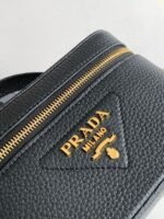 Prada Mini Vanity Bag Replica in Black - Image 6
