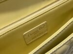 Dior Miss Dior Top Handle Bag Knockoff in Pastel Yellow Cannage Lambskin - Image 5