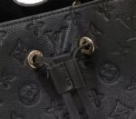 Louis Vuitton Monogram Empreinte NeoNoe MM Bag In Black - Image 7