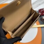 Knockoff Saint Laurent Sunset Medium Chain Bag Taupe Calfskin - Image 6