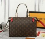 Louis Vuitton Monogram Canvas Marignan Bag In Coquelicot Red - Image 4