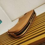 Designer Prada Shoulder Bag Replica in Brown - Image 2
